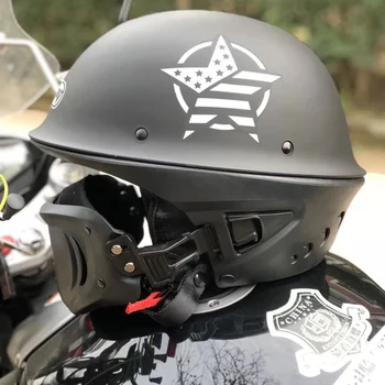 Vybaven Dot Certifikované Závodní Modulární Přilba Pro Harley Knight Motocykl Retro Plnou Helmu Multifunkční Odnímatelná Maska