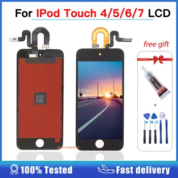 Vysoce kvalitní LCD Displej Pro iPod Touch 4 5 6 7 LCD s Touch Screen Digitizer Shromáždění Pro iPod Touch 5. 6. 7. LCD displej
