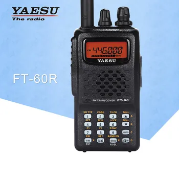 Walkie Talkie FT-60R Dual-Band 137-174/420-470MHz FM Ham Radio Transceiver pro YAESU FT60R Rádio