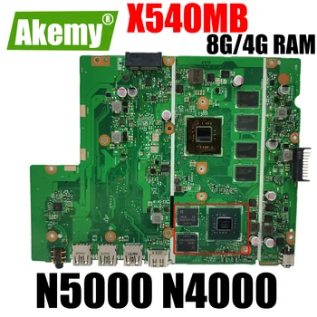 X540MB základní Deska Pro ASUS X540M A540M X540MB Notebooku základní Deska S N5000 N4000 920MX 8GB 4GB-RAM 100% test OK