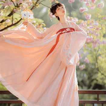 XinHuaEase Dámské Šaty Originální Hanfu Čínské Tradiční Styl Starověké Výšivky Víla Kostým Cosplay Oblečení Fázi Nové