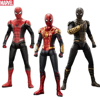 ZD Původní Spider Man Marvel legends 1/10 Desáté Výročí Omezené sbírat Peter Parker Zlatá Černá Červená Model Akční Obrázek Dárek