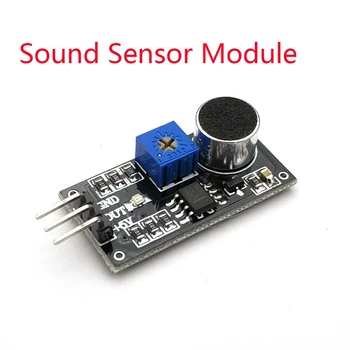 Zvukový Senzor Modul 3 pin Hlasové Detekce Zvuku Zesilovače LM393 Elektretový Electronics DIY Mikrofon Kit